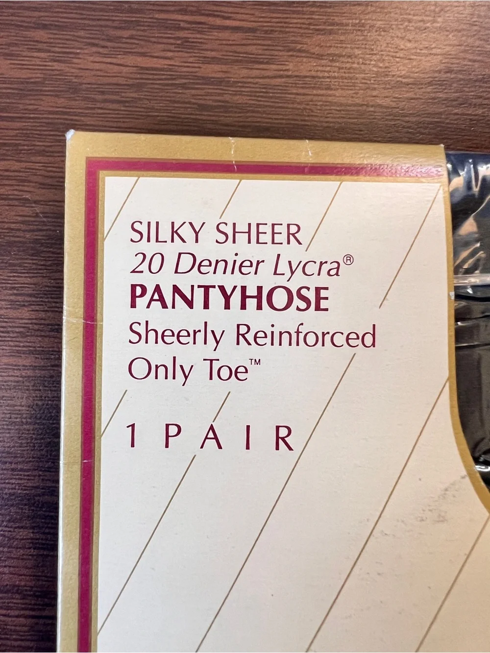 Vintage 90s Sears Nice Touch Silken Sheers Pantyhose - Size Full Figure X - USA
